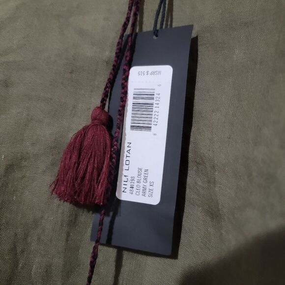 Nili Lotan Cleo Blouse - Picture 7 of 8